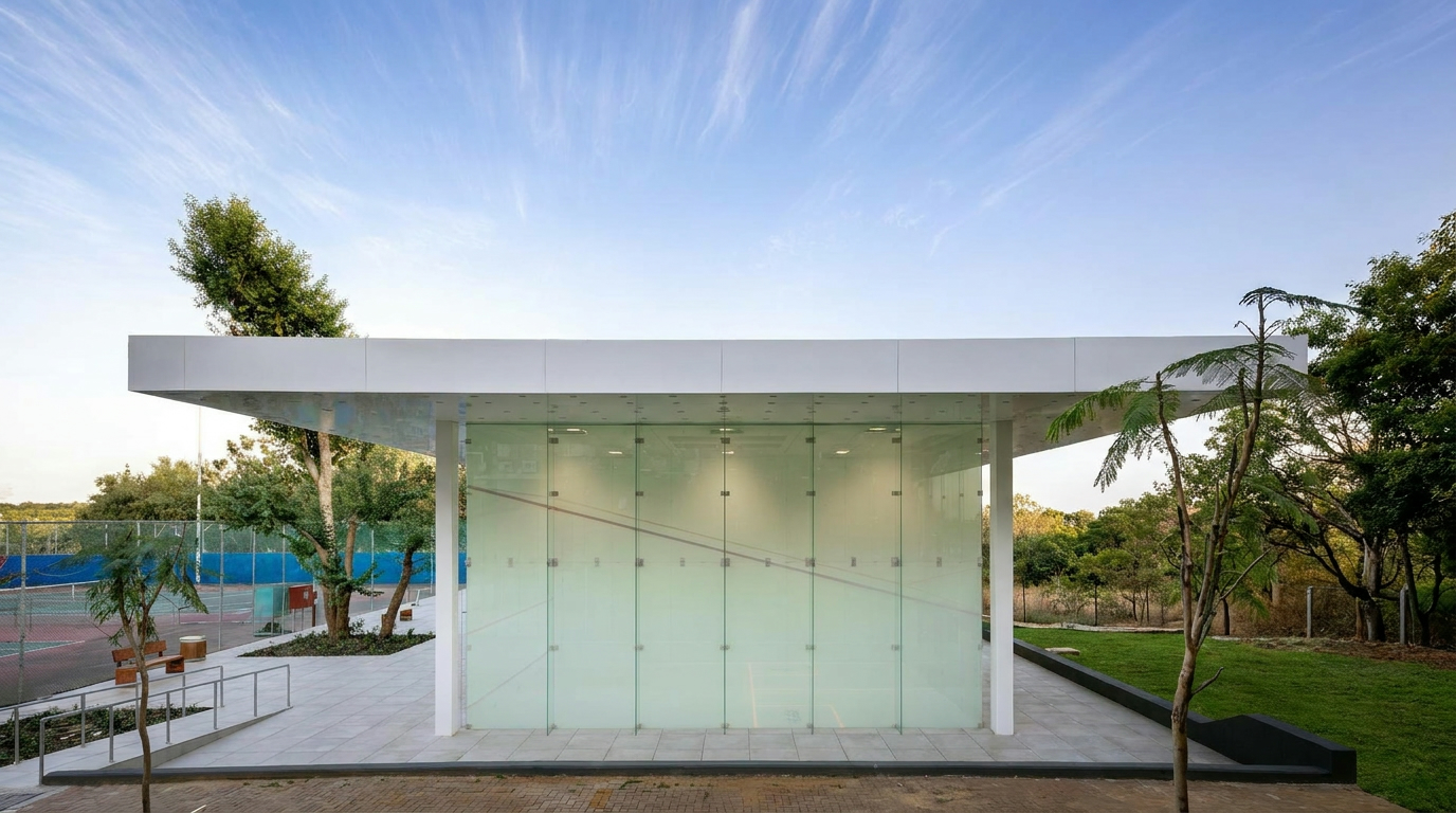 Tpoint architectural squash pavilion